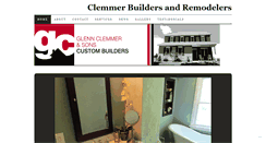 Desktop Screenshot of clemmercustombuilders.com